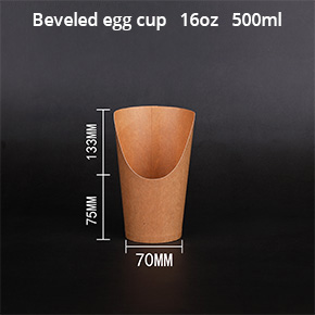 Paper egg cup 16oZ 500ML